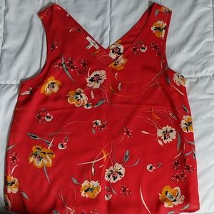 Women's Maurice's v-neck floral tank
